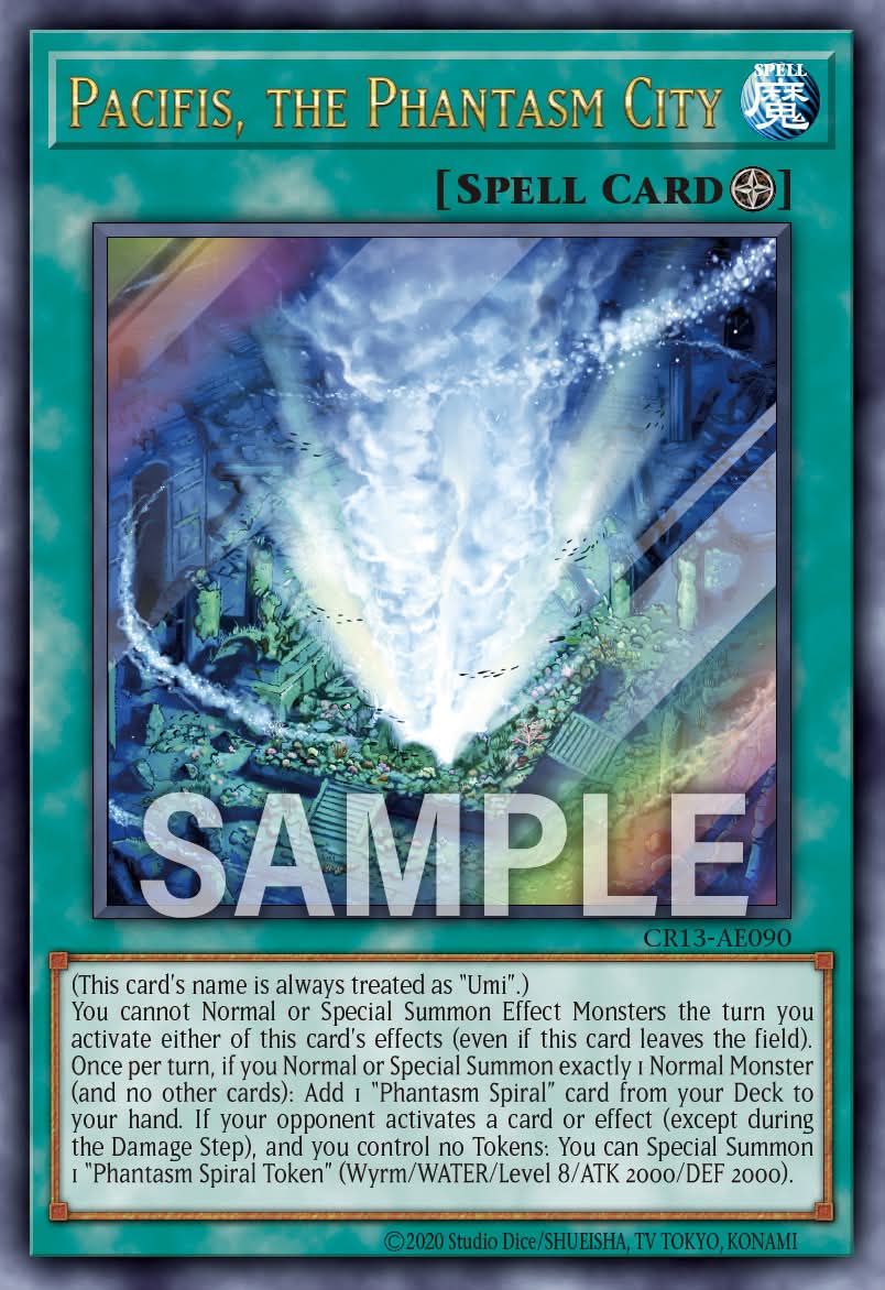 CR13-AE090 Pacifis, the Phantasm City [UR]