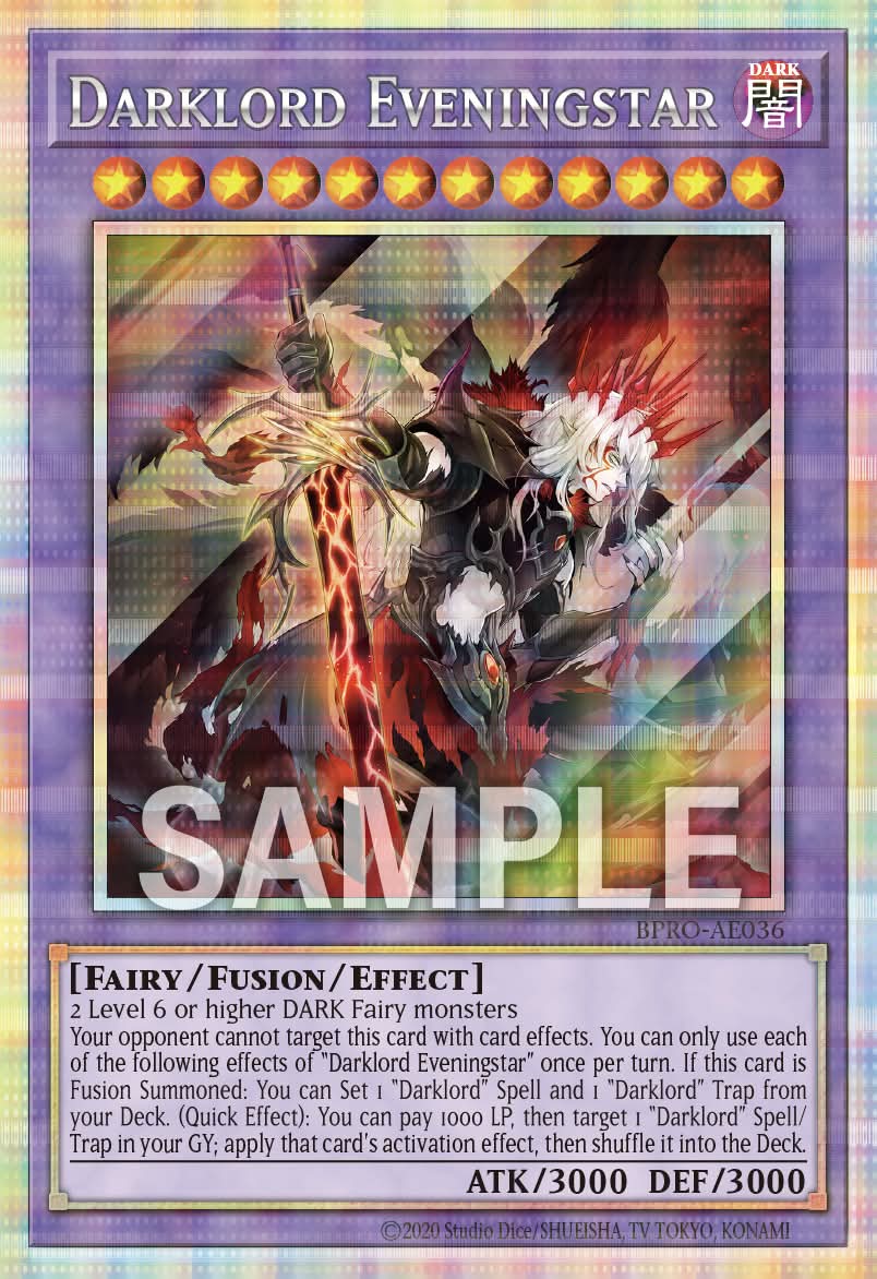 BPRO-AE036 Darklord Eveningstar [PSR]
