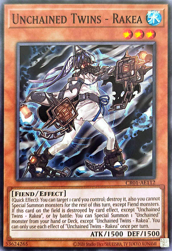 CR01-AE112 Unchained Twins - Rakea [C]