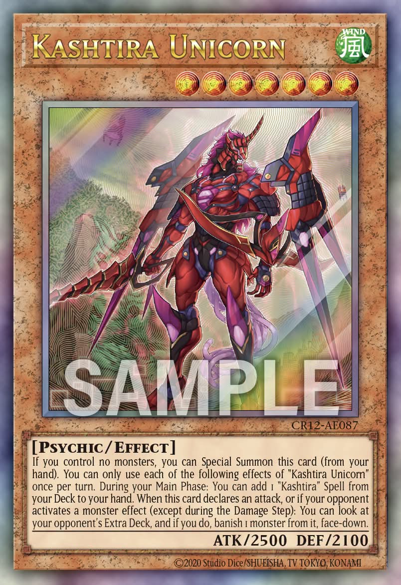 CR12-AE087 Kashtira Unicorn [UL]