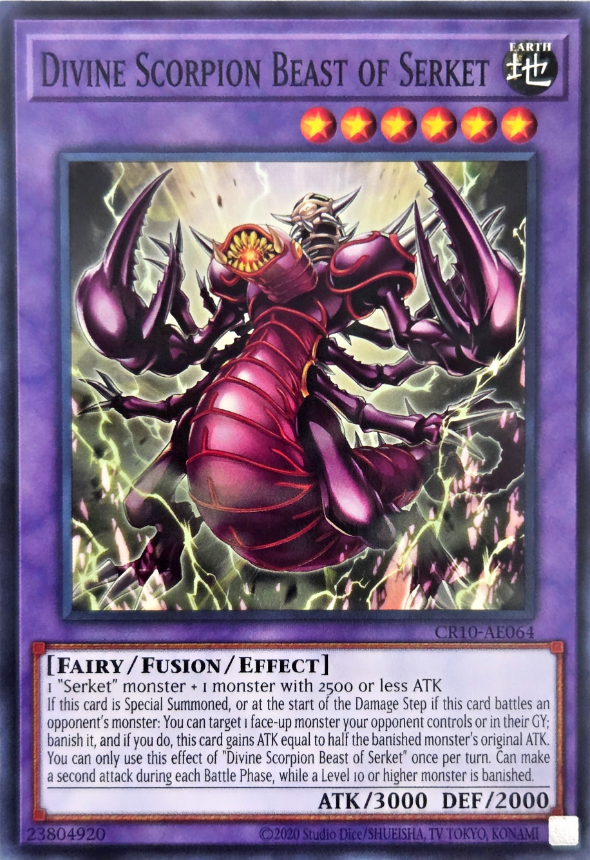 CR10-AE064 Divine Scorpion Beast of Serket [C]