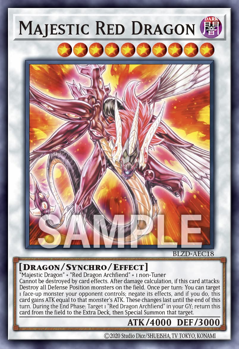 BLZD-AEC18 Majestic Red Dragon [C]