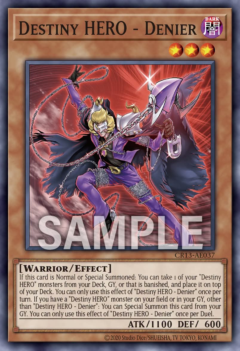 CR13-AE037 Destiny HERO - Denier [C]