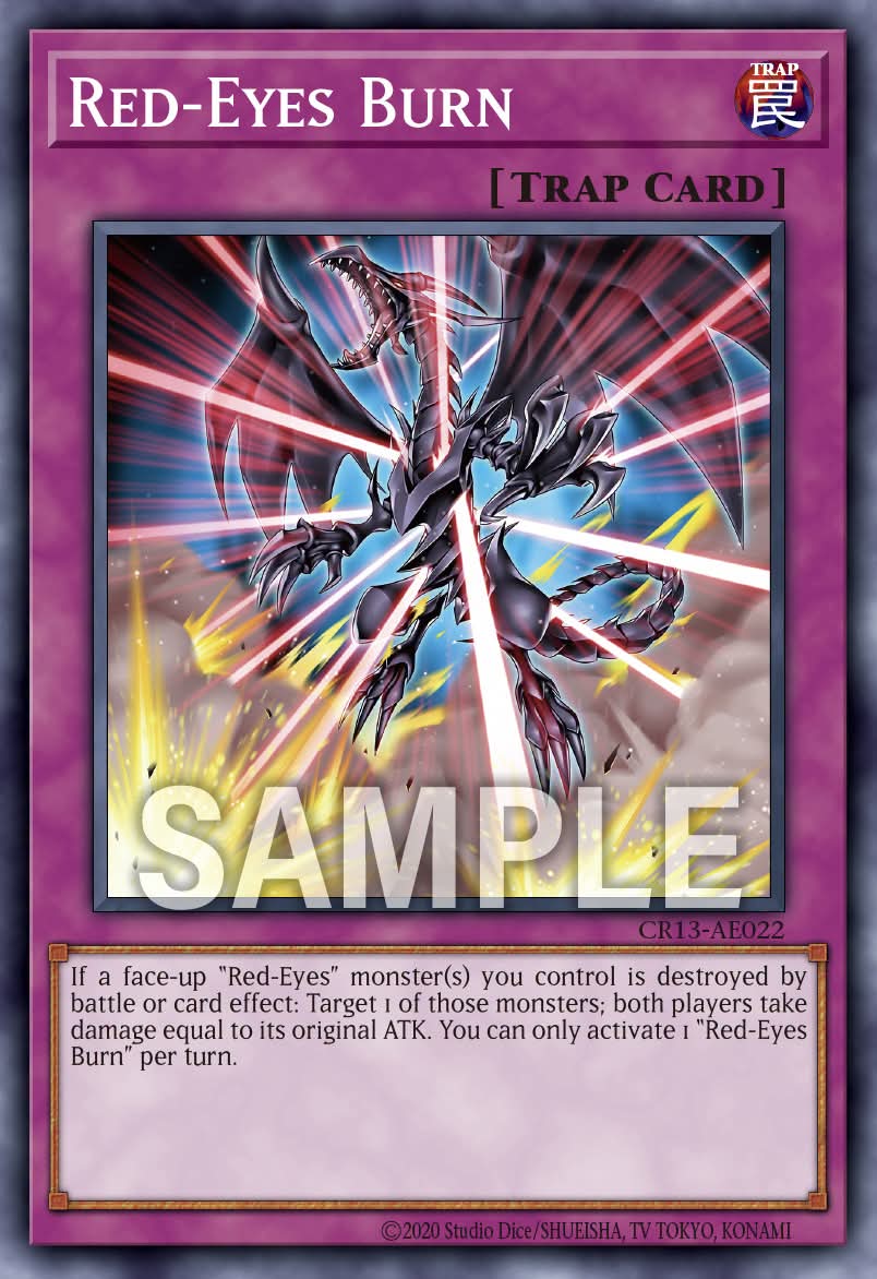CR13-AE022 Red-Eyes Burn [C]