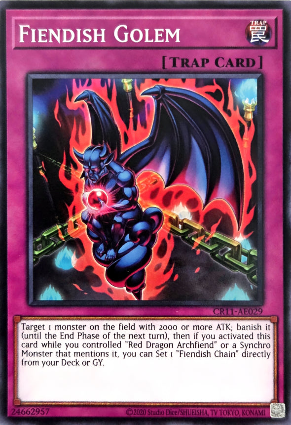 CR11-AE029 Fiendish Golem [C]