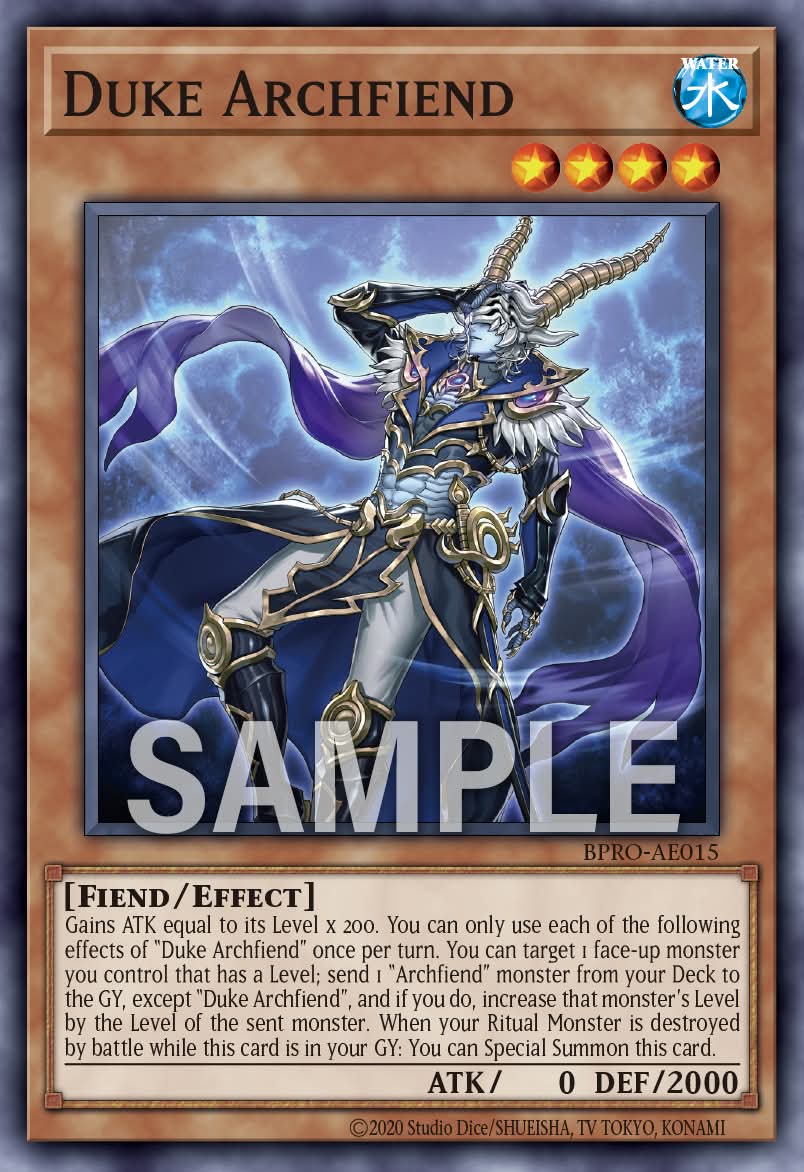 BPRO-AE015 Duke Archfiend [C]