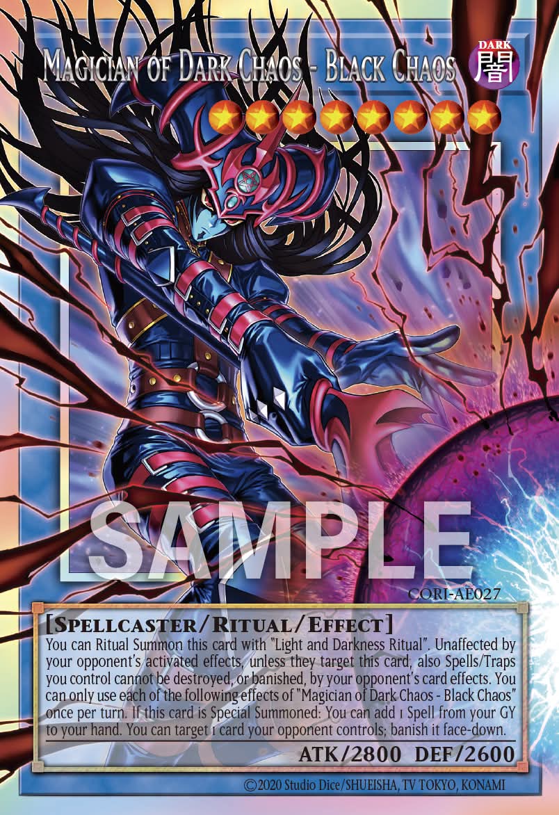 CORI-AE027 Magician of Dark Chaos - Black Chaos [OF PSR]
