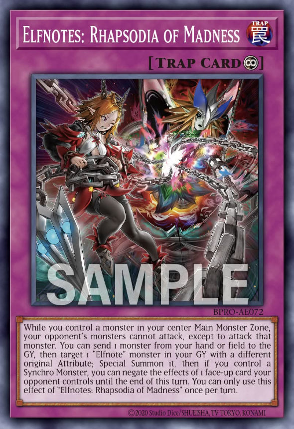 BPRO-AE072 Elfnotes: Rhapsodia of Madness [C]