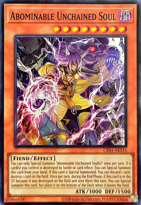 CR01-AE115 Abominable Unchained Soul [SR]