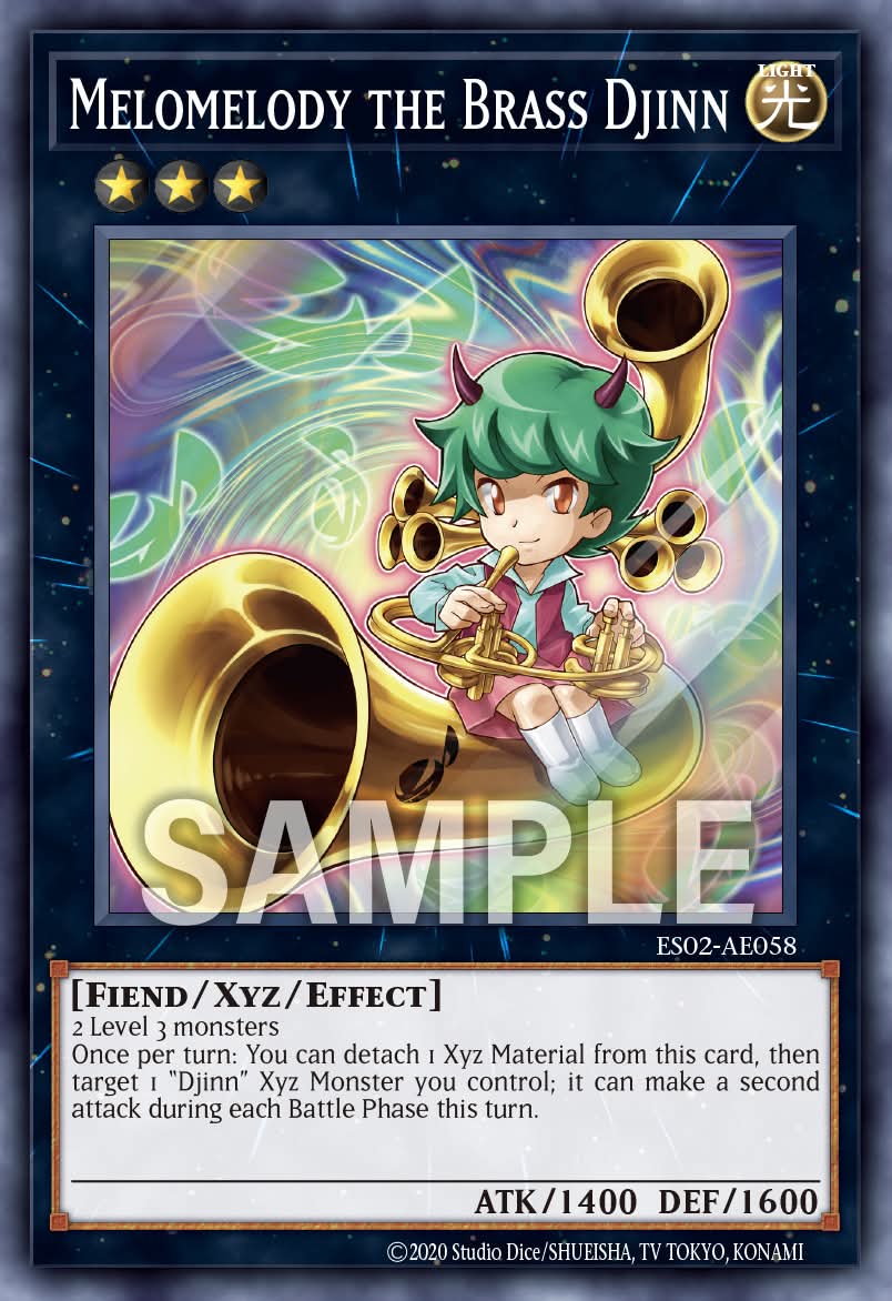 ES02-AE058 Melomelody the Brass Djinn [SCR]