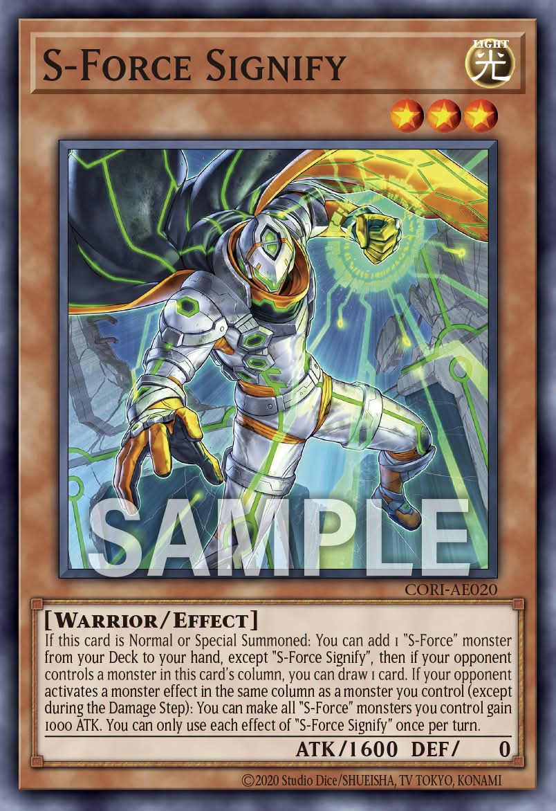 CORI-AE020 S-Force Signify [C]