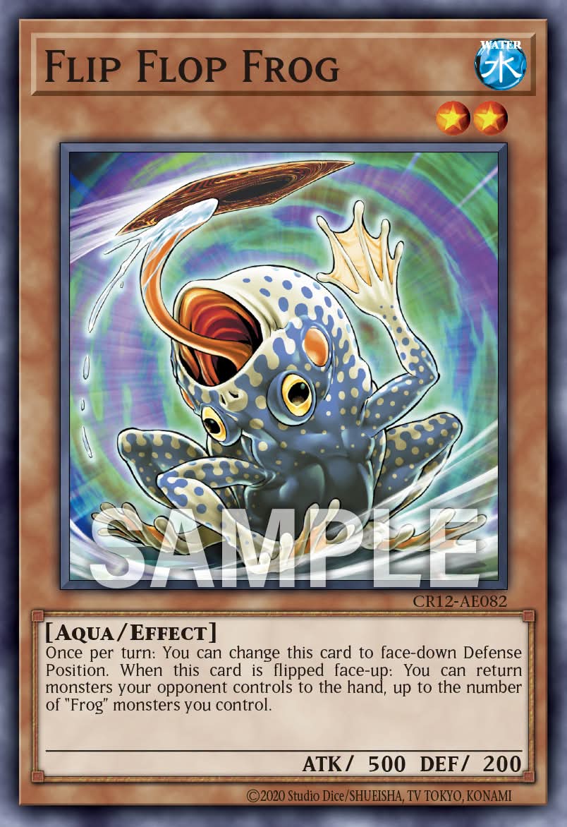 CR12-AE082 Flip Flop Frog [C]