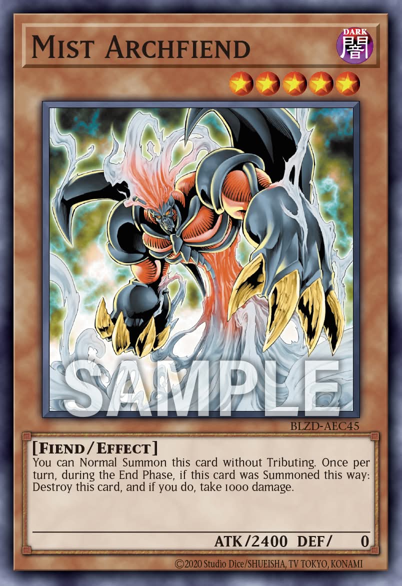 BLZD-AEC45 Mist Archfiend [C]