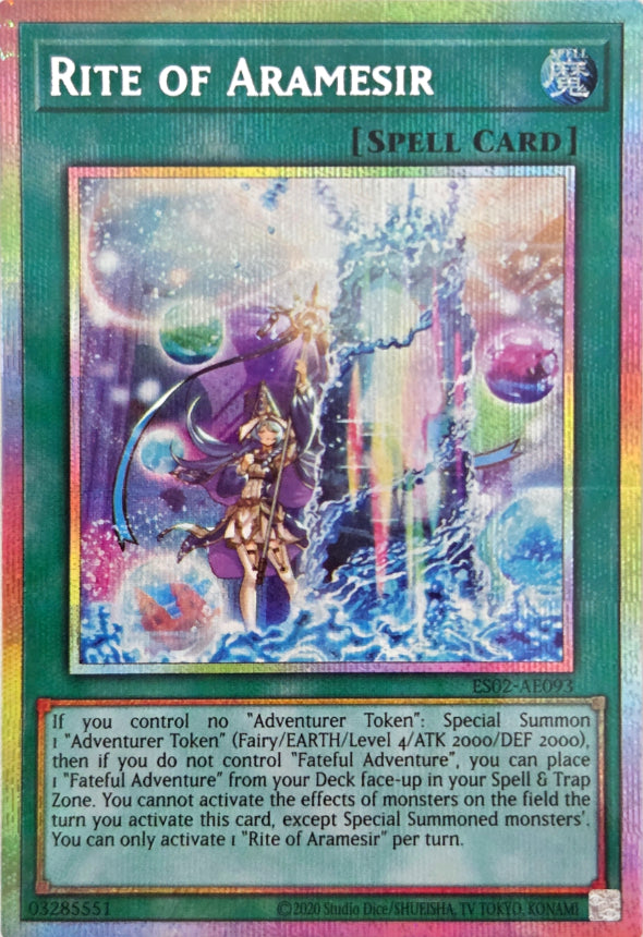 ES02-AE093 Rite of Aramesir [PSR]