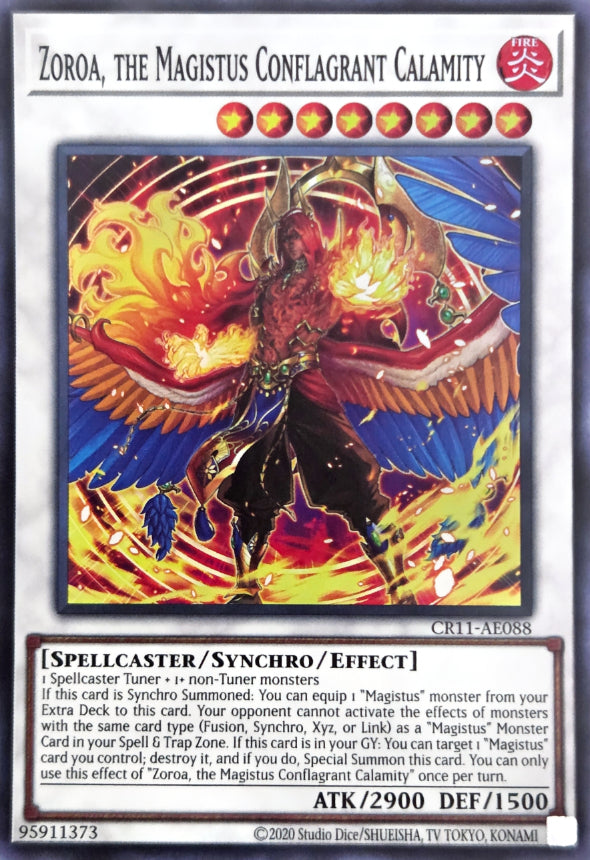 CR11-AE088 Zoroa, the Magistus Conflagrant Calamity [SR]