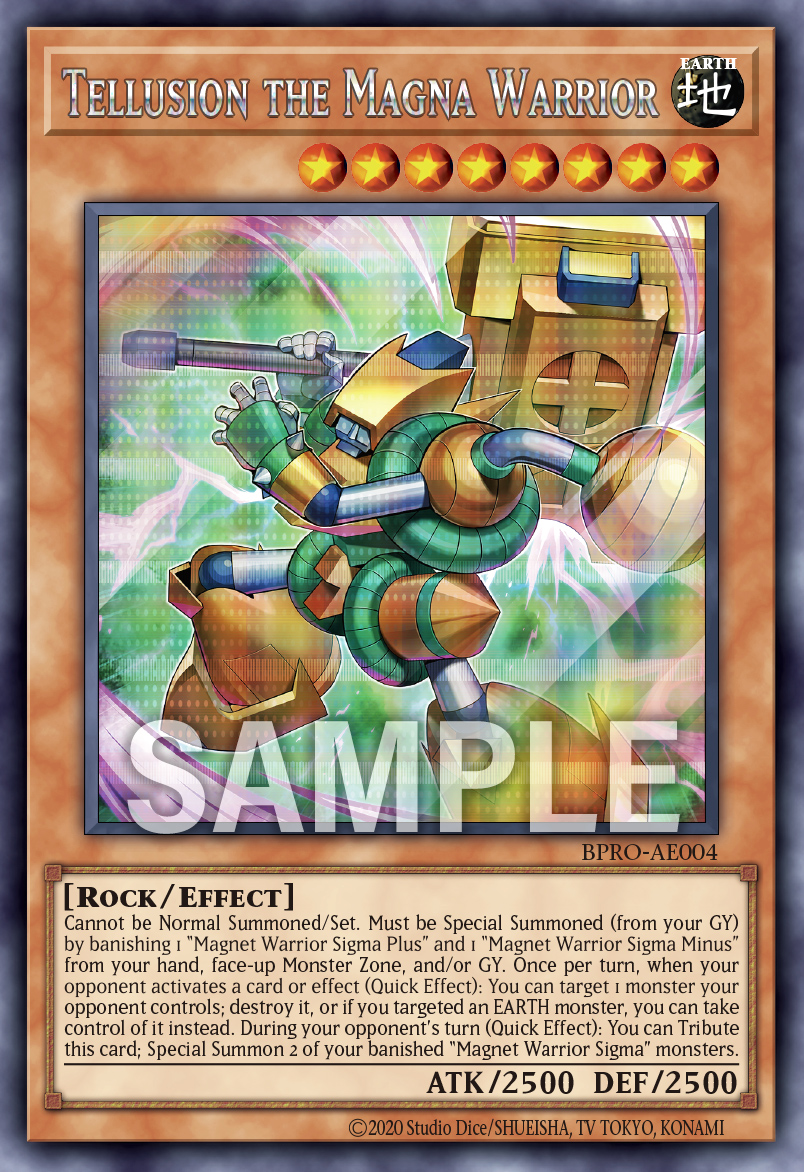 BPRO-AE004 Tellusion the Magna Warrior [R]