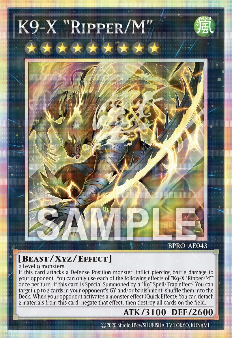 BPRO-AE043 K9-X "Ripper/M" [UR]