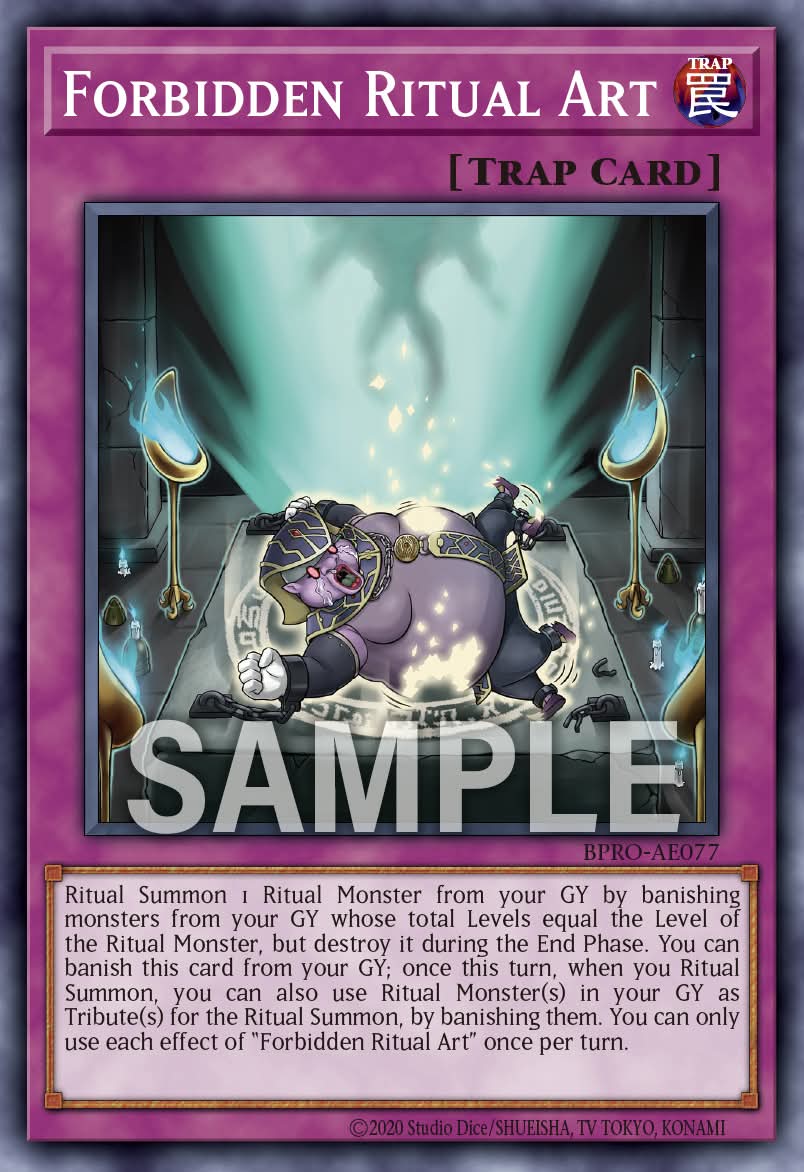 BPRO-AE077 Forbidden Ritual Art [C]