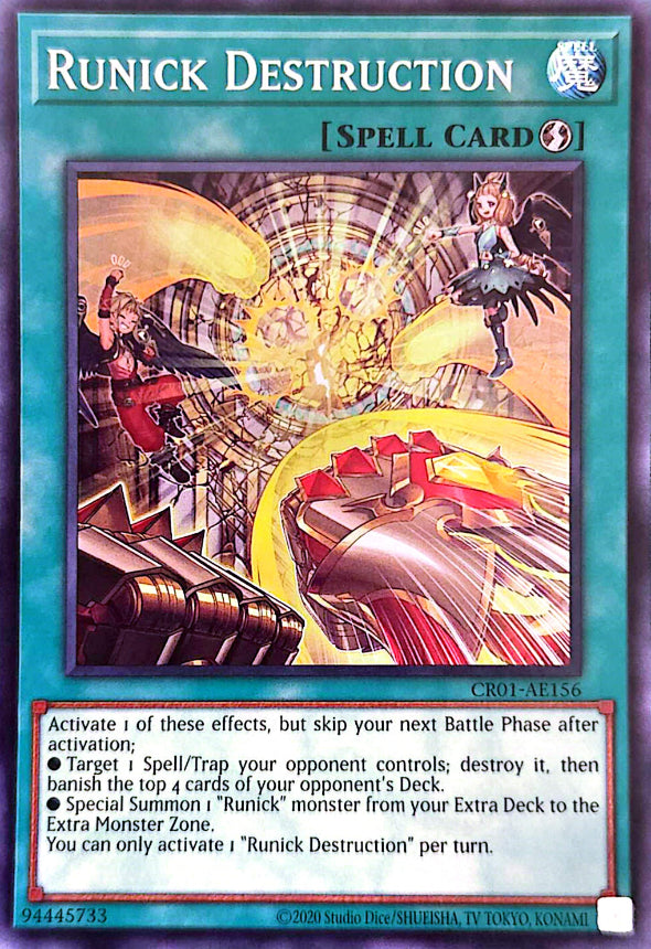 CR01-AE156 Runick Destruction [SR]