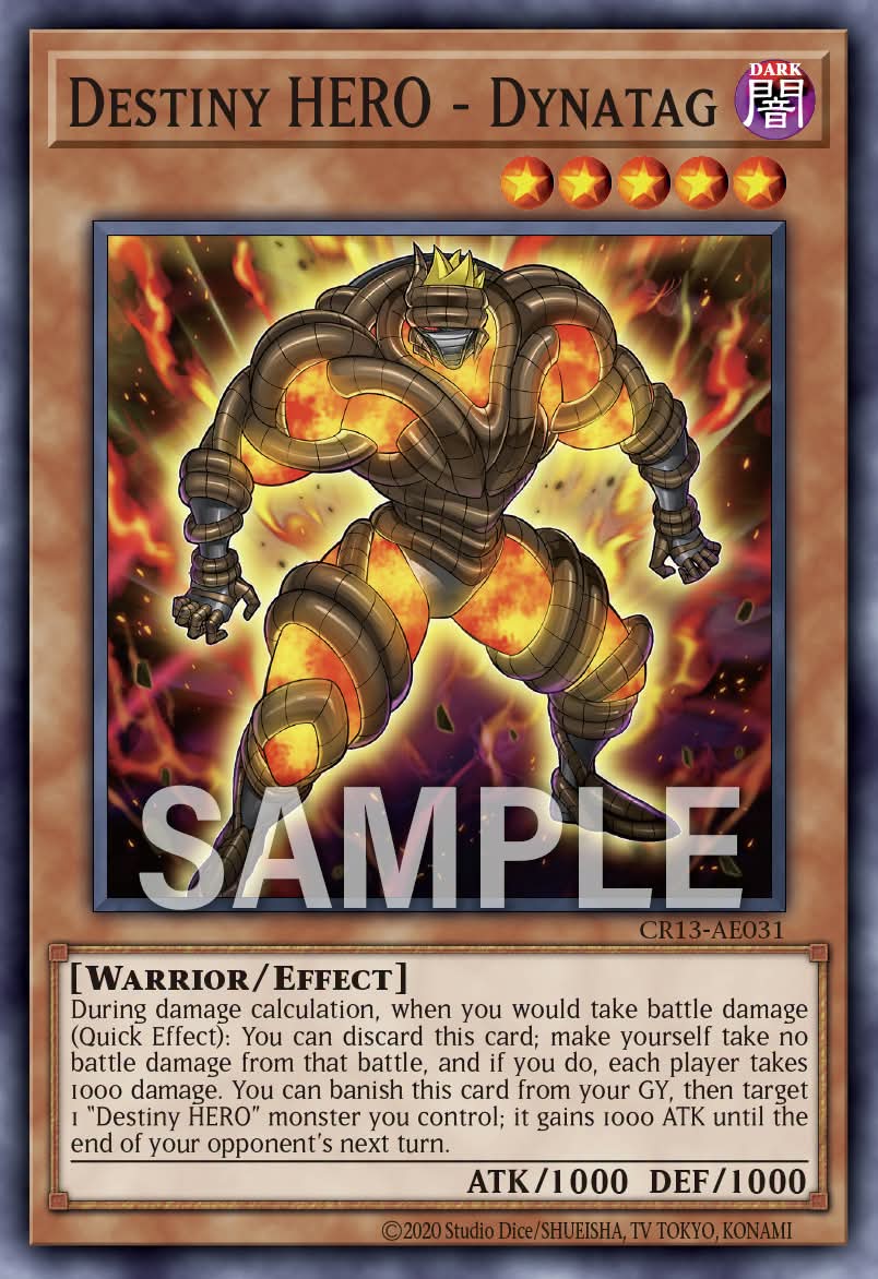 CR13-AE031 Destiny HERO - Dynatag [C]