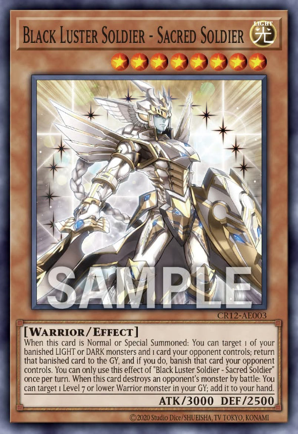CR12-AE003 Black Luster Soldier - Sacred Soldier [C]