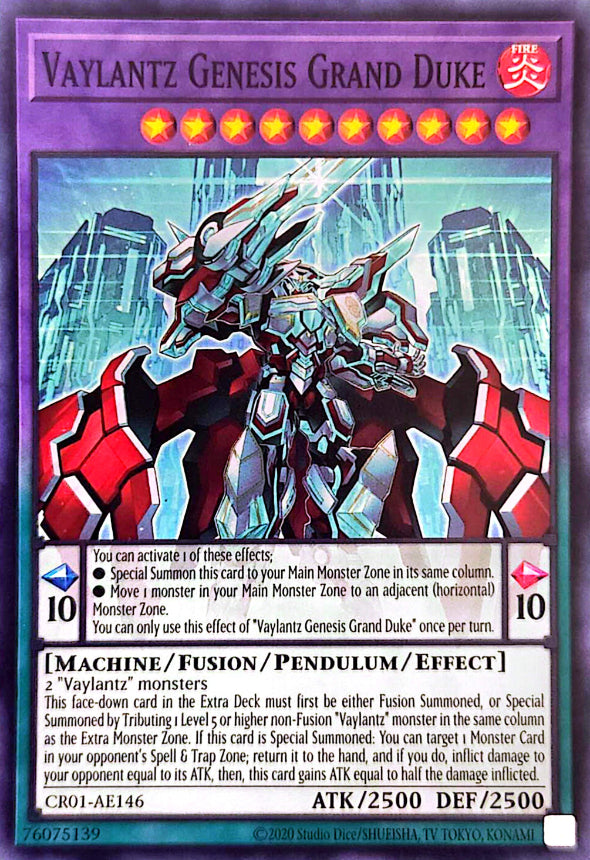 CR01-AE146 Vaylantz Genesis Grand Duke [SR]
