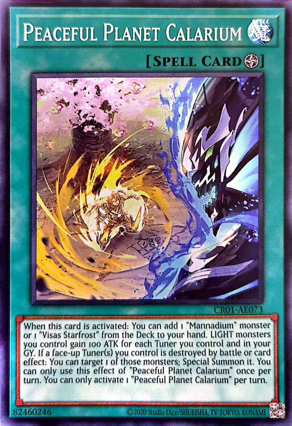 CR01-AE073 Peaceful Planet Calarium [SR]