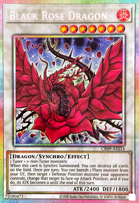 CR09-AES14 Black Rose Dragon [PSR]