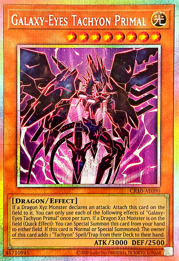 CR10-AE090 Galaxy-Eyes Tachyon Primal [PSR]