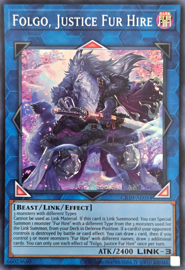 CR10-AE054 Folgo, Justice Fur Hire [SR]