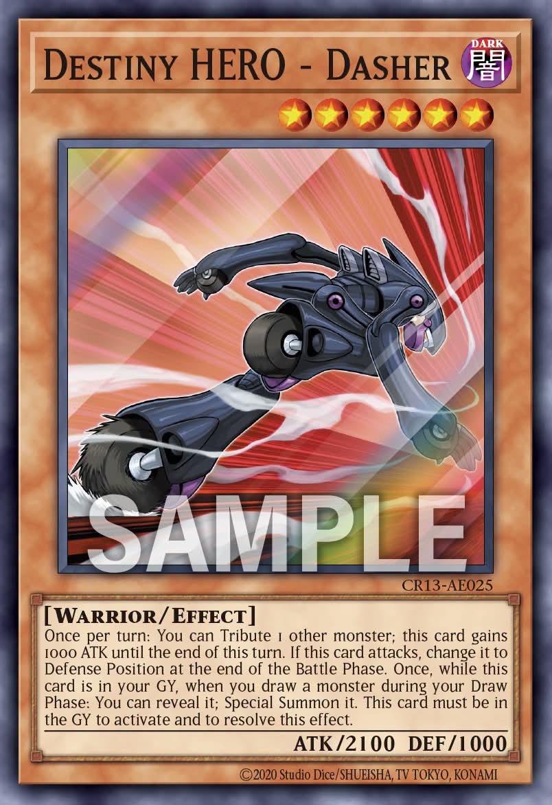 CR13-AE025 Destiny HERO - Dasher [SR]