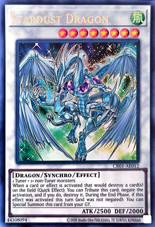 CR01-AE012 Stardust Dragon [UR]