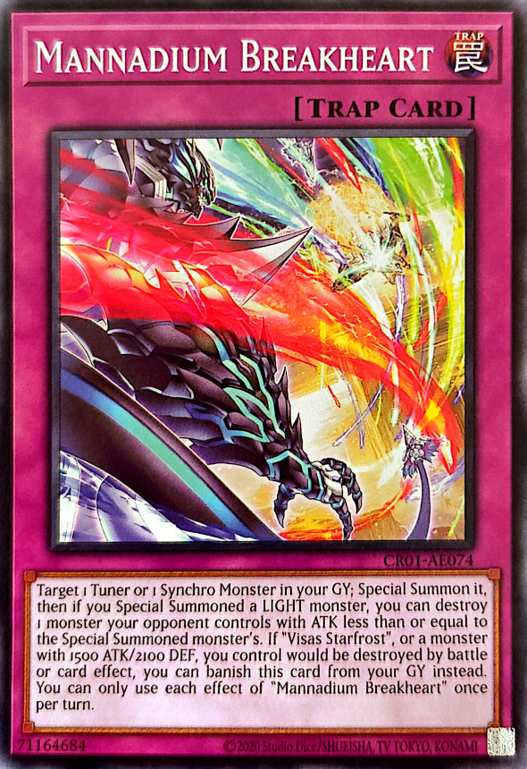 CR01-AE074 Mannadium Breakheart [C]