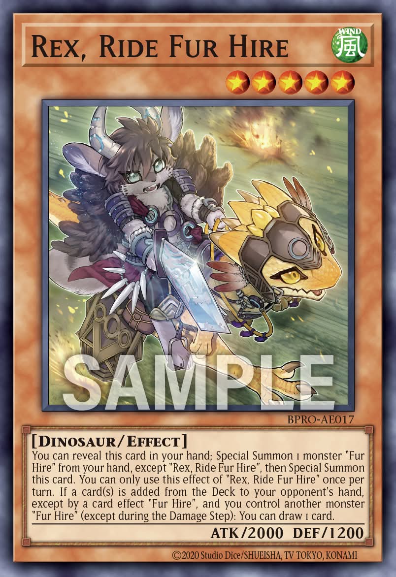 BPRO-AE017 Rex, Ride Fur Hire [C]
