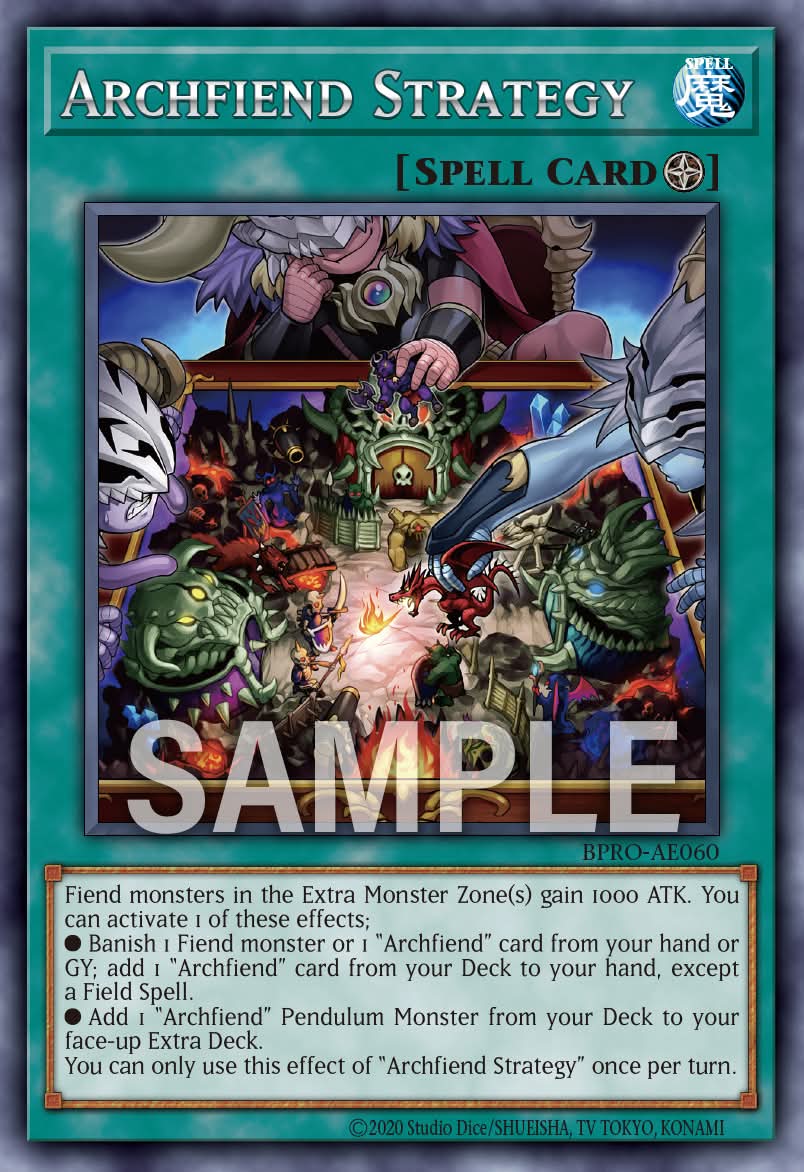 BPRO-AE060 Archfiend Strategy [R]