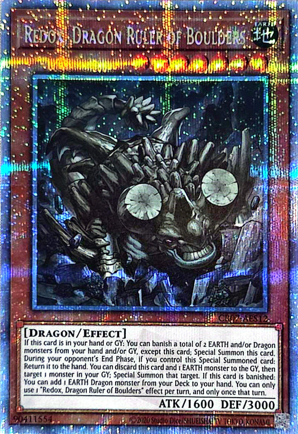 CR07-AES12 Redox, Dragon Ruler of Boulders [QSCR]