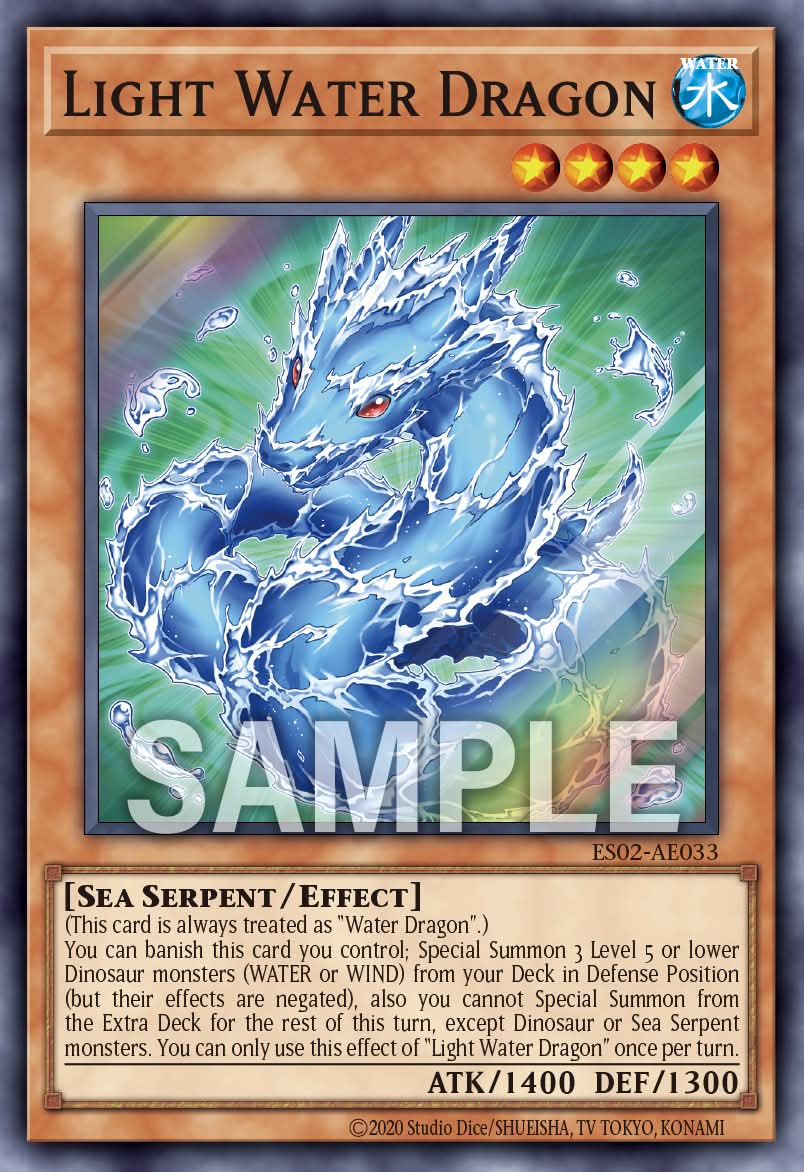 ES02-AE033 Light Water Dragon [SR]