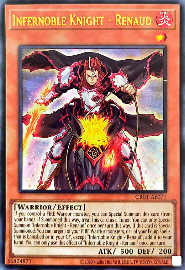 CR01-AE077 Infernoble Knight - Renaud [UR]