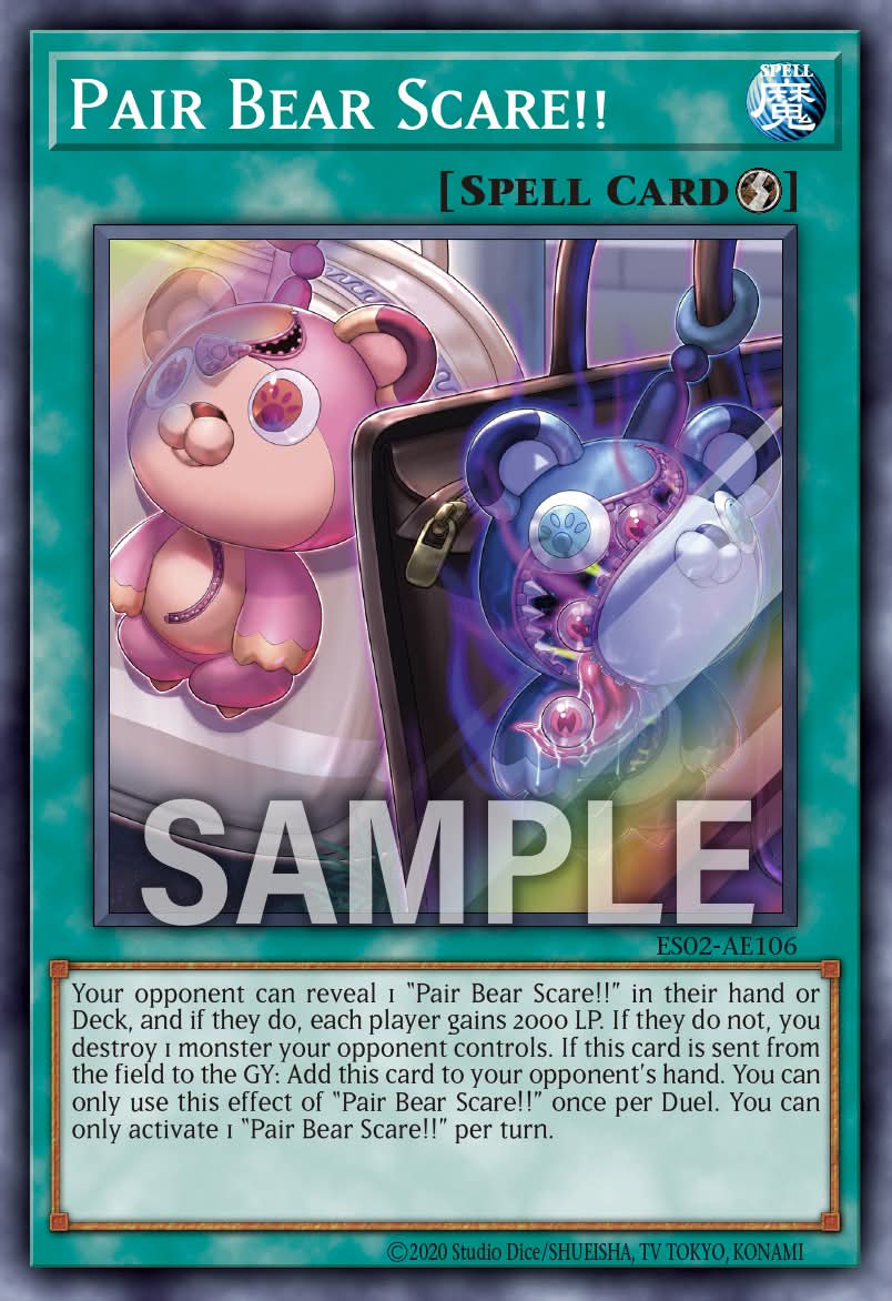 ES02-AE106 Pair Bear Scare!! [SR]