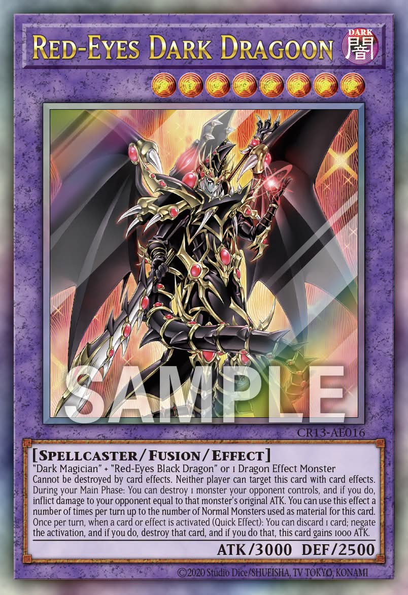 CR13-AE016 Red-Eyes Dark Dragoon [UL]