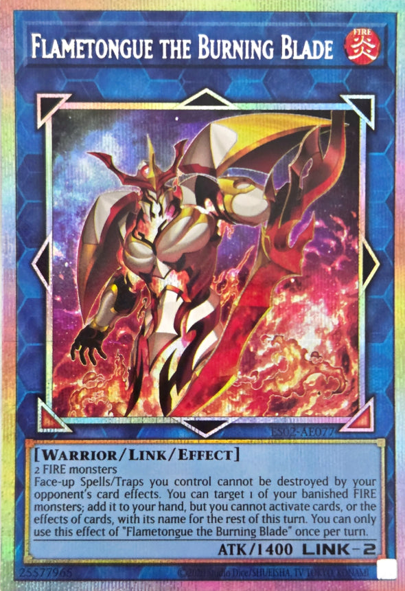 ES02-AE077 Flametongue the Burning Blade [PSR]