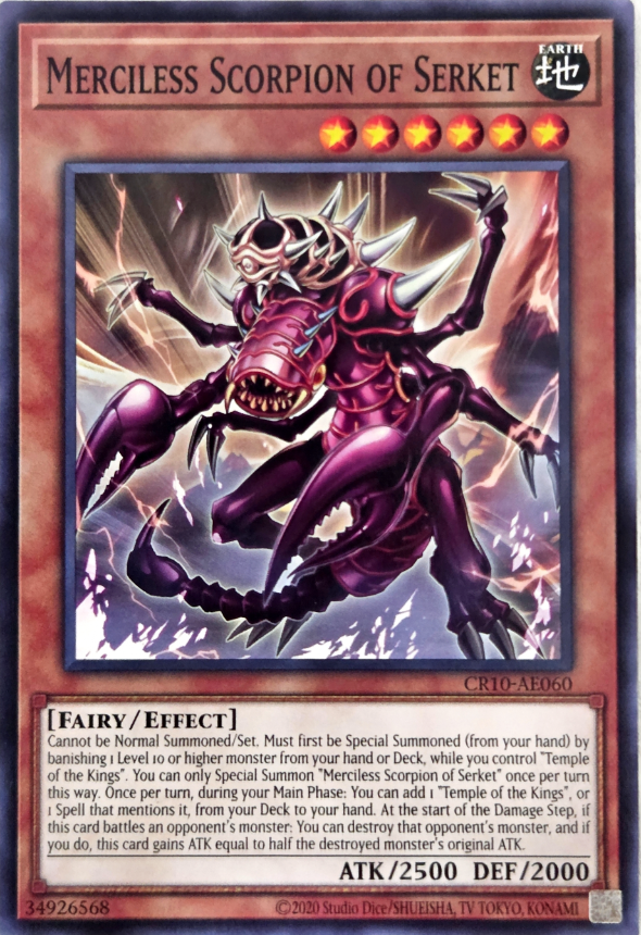 CR10-AE060 Merciless Scorpion of Serket [C]