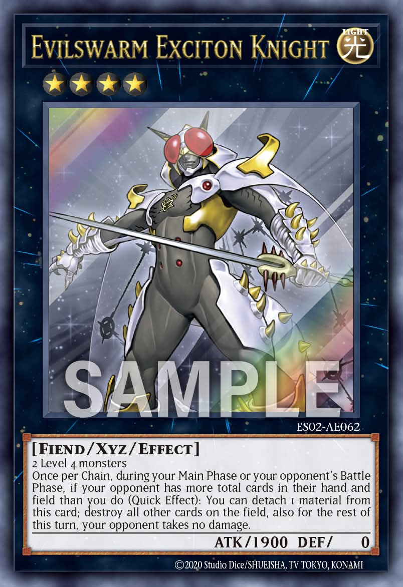 ES02-AE062 Evilswarm Exciton Knight [SCR]