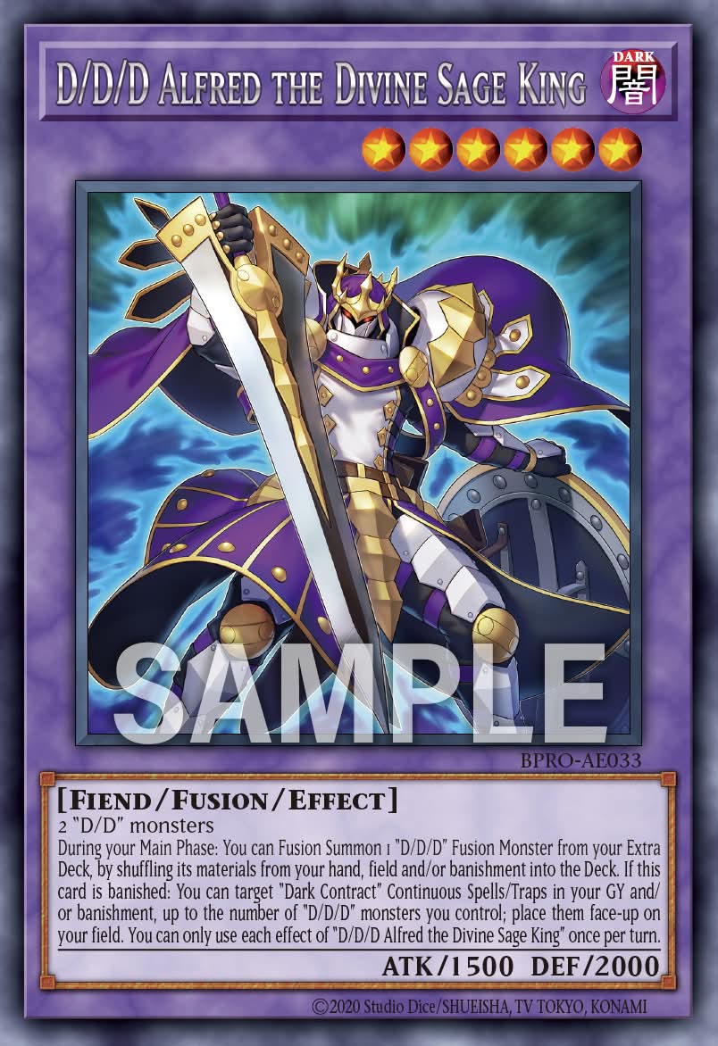 BPRO-AE033 D/D/D Alfred the Divine Sage King [R]