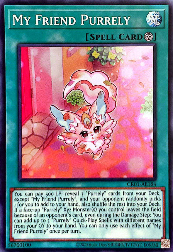 CR01-AE184 My Friend Purrely [SR]