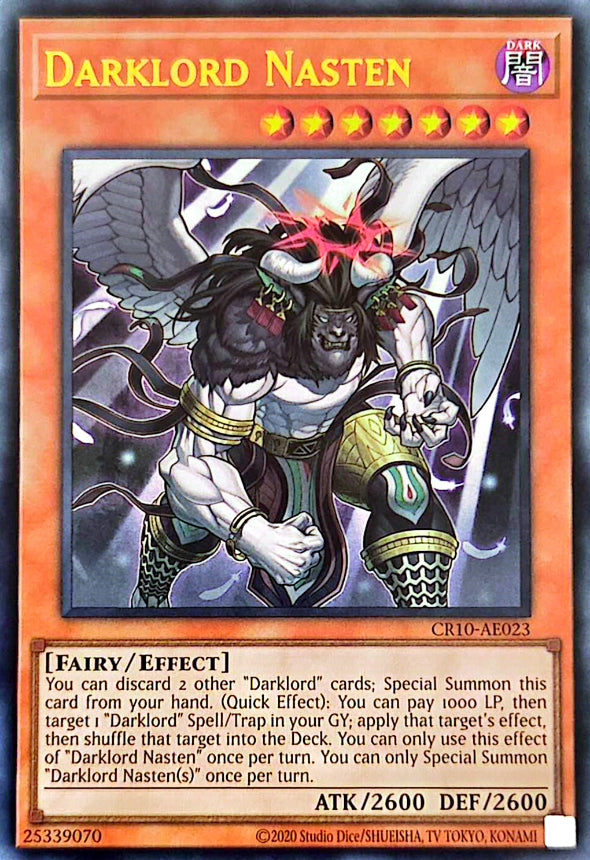 CR10-AE023 Darklord Nasten [UR]