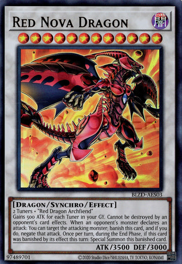 BLZD-AES03 Red Nova Dragon [UR]