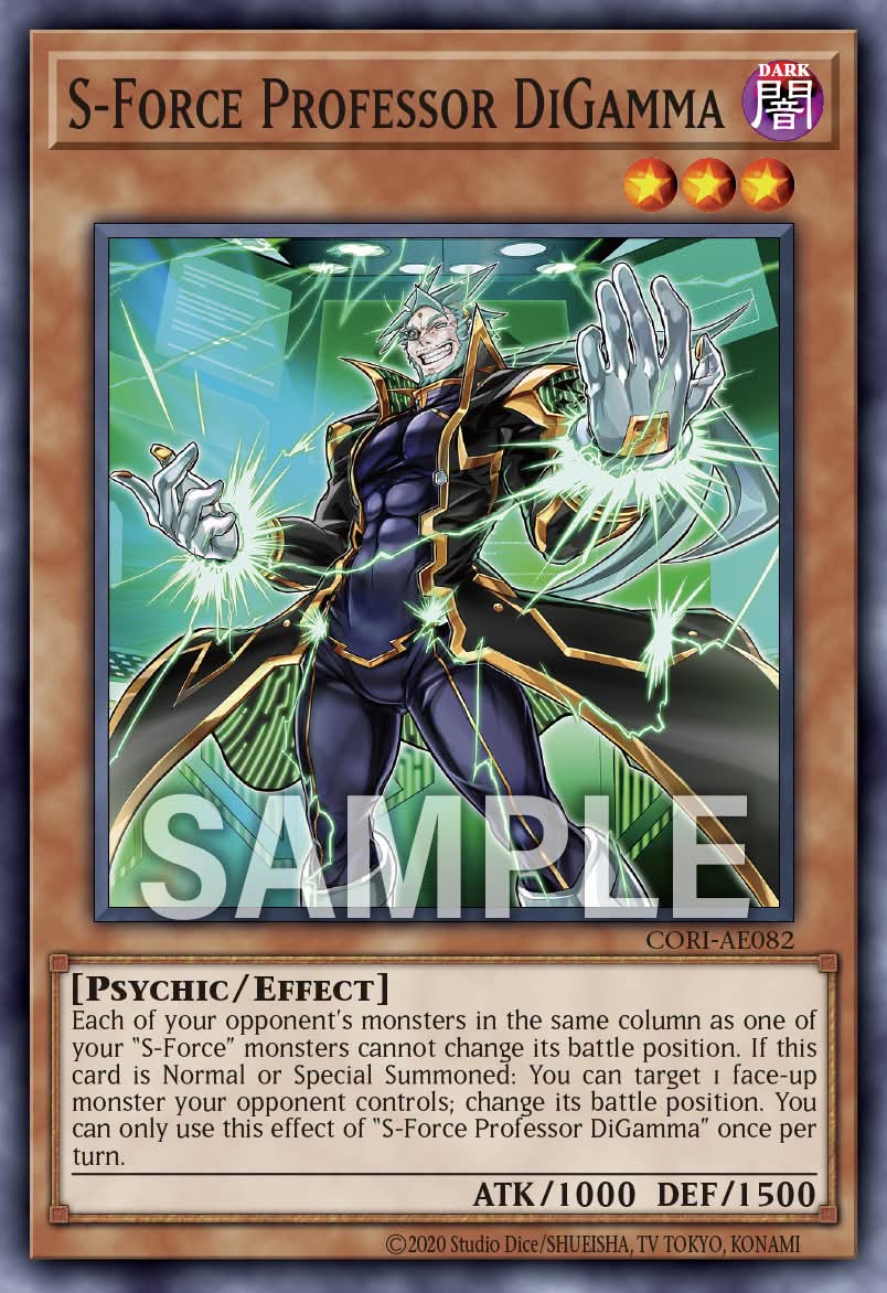 CORI-AE082 S-Force Professor DiGamma [C]
