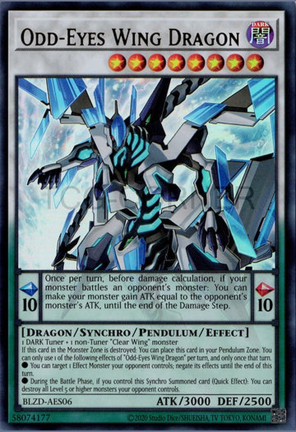 BLZD-AES06 Odd-Eyes Wing Dragon [UR]