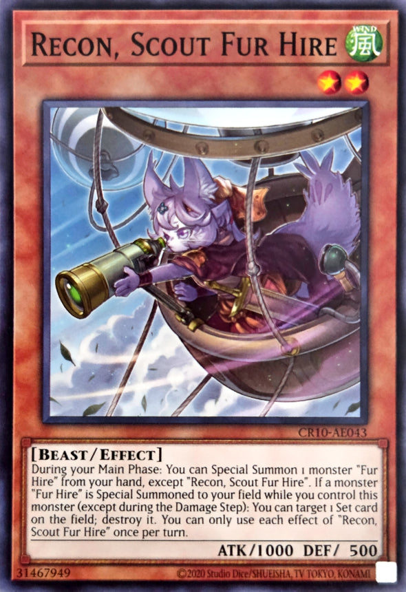 CR10-AE043 Recon, Scout Fur Hire [C]